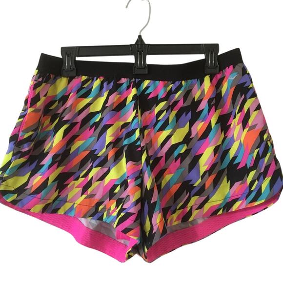 Everlast Size Large Shorts with Bikini Bottoms Pockets Multicolored Black Waist - Picture 1 of 4